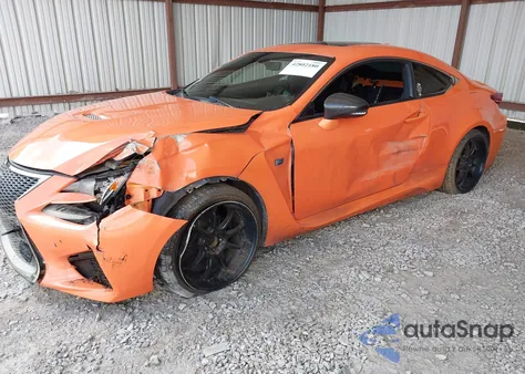 2015 Lexus Rc F z USA, uszkodzony, nr VIN JTHHP5BCXF5001511